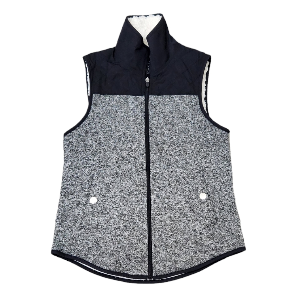 Abercrombie & Fitch Fleece Zip Hooded Vest Size XS
